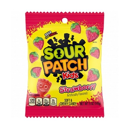Sour Patch Strawberry 130 Gr