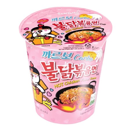 Samyang Buldak Hot Chicken Carbonara Ramen 80 Gr