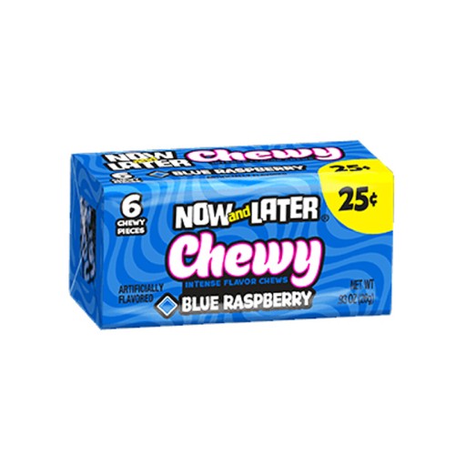 Now And later Blue Raspberry