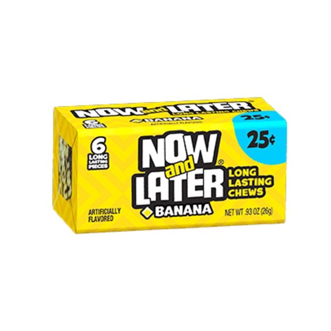 Now And Later Banana 26 Gr