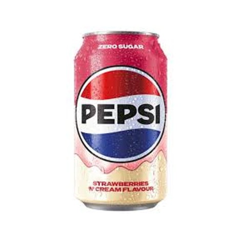 Pepsi Strawberry n Cream Flavour 330 Ml