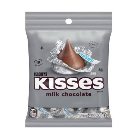 Hersheys Kisses Milk chocolate137 Gr