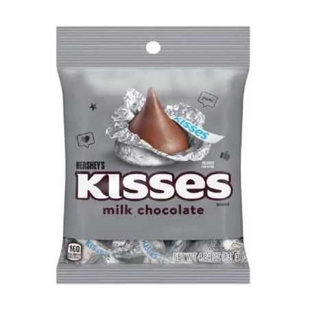Hersheys Kisses Milk chocolate137 Gr