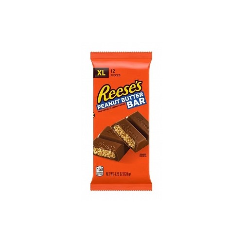 Reese's XL Milk Chocolate Peanut Butter Bar 120 Gr