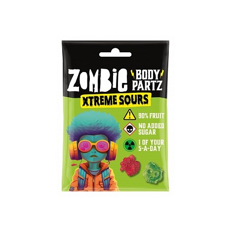 Zombie Body Partz Xtreme Sours 35 Gr