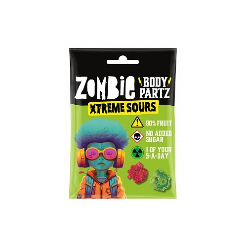Zombie Body Partz Xtreme Sours 35 Gr