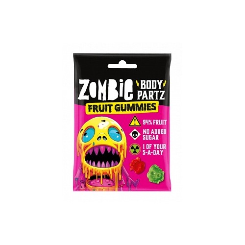 Zombie Body Partz Fruit Gummies 35 Gr
