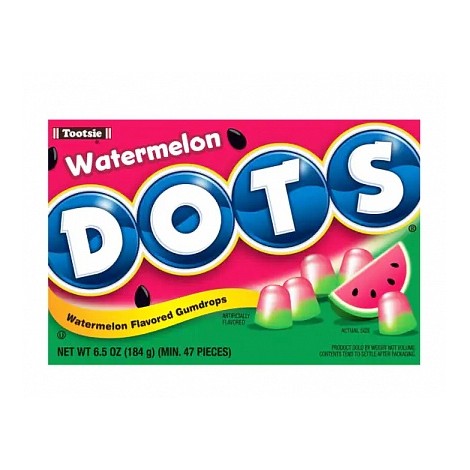 Tootsie Dots Watermelon 184 Gr