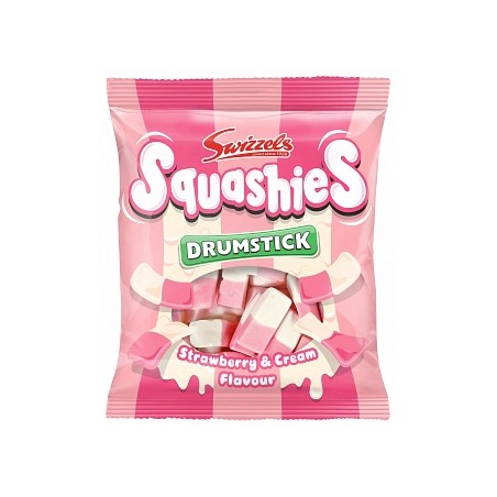 Squashies Strawberry & Cream 120 Gr