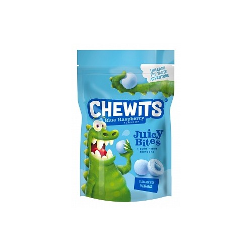 Chewits Juicy Bites Blue Raspberry 115 Gr