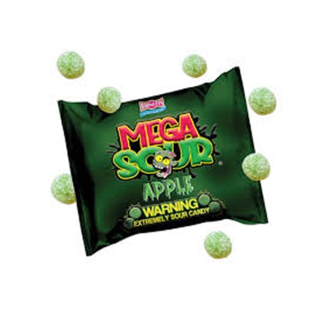 Barnetts Mega Sour Apple 104 Gr