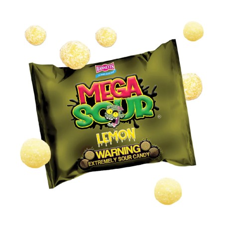 Barnetts Mega Sour Lemon 104 Gr
