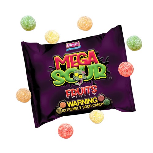 Barnetts Mega Sour Fruits 104 Gr