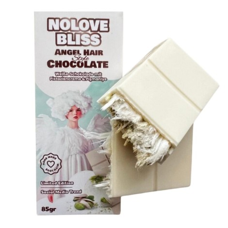 Nolove Bliss Angel hair Witte Chocolade 85 Gr
