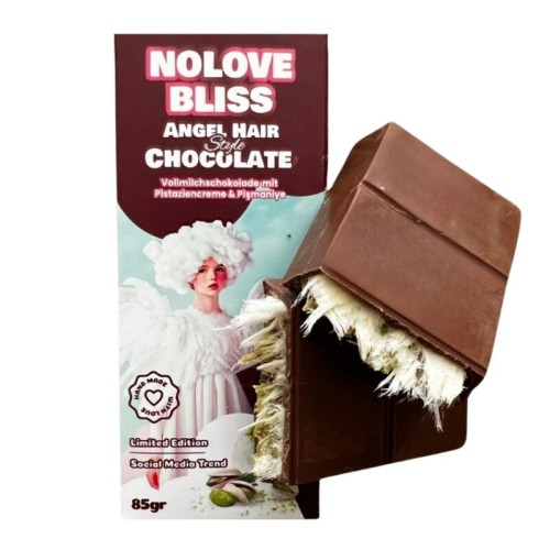 No Love Bliss Angel Hair milk Chocolate 85 Gr