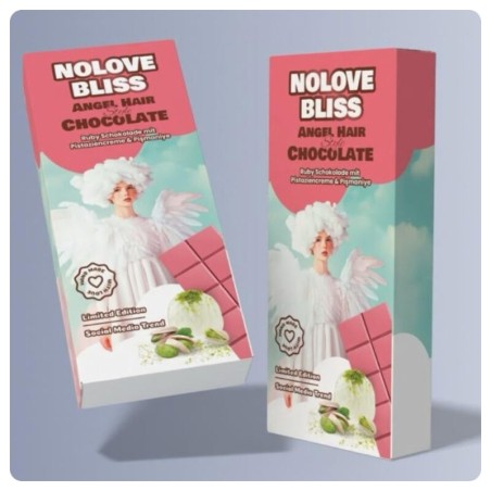 NoLove Bliss Angel Hair Ruby Chocolade 85 Gr