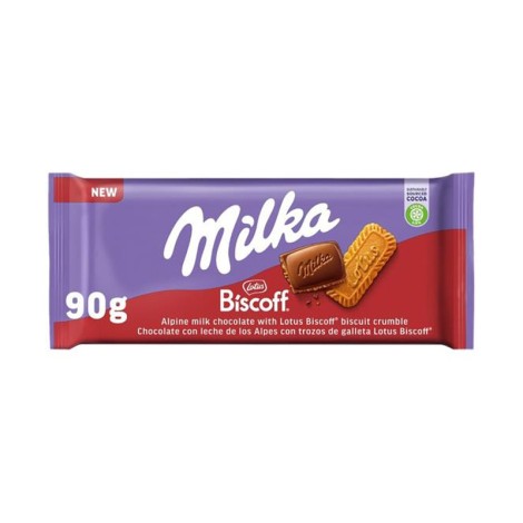 Milka Lotus Biscoff 90 Gr