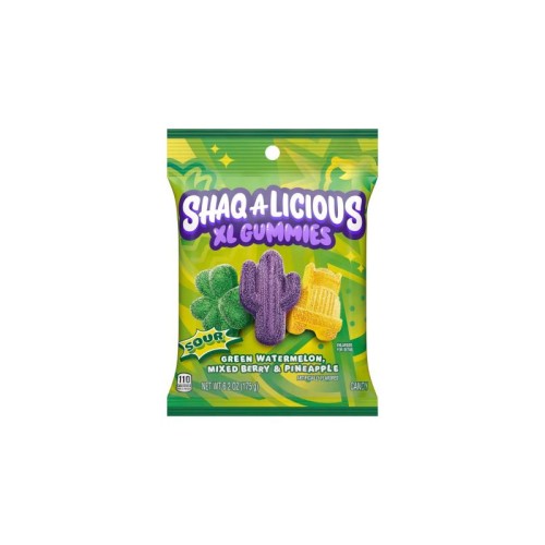 Sour Shaq A Licious Xl Gummies 175 Gr