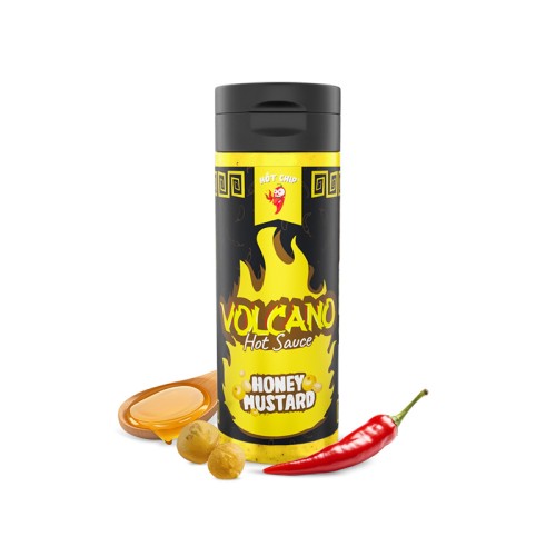 Hot Chip volcano Chili Mustard With Honey 310 Gr