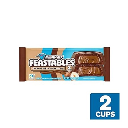 Mr Beast Feastables Creamy Chocolate Hazelnut 40 Gr