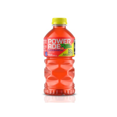 Powerade Xtra Sour Peach Pucker 828 Ml