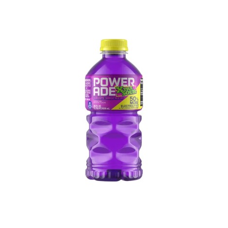 Powerade Xtra Sour Grape Shocker 828 Ml