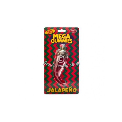 Mega gummies Jalapeno Pepper 120 Gr