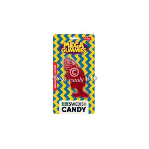 Mega Gummies Swedish Fish 120 Gr