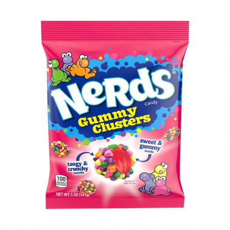 Nerds gummy clusters Fruits 113 Gr