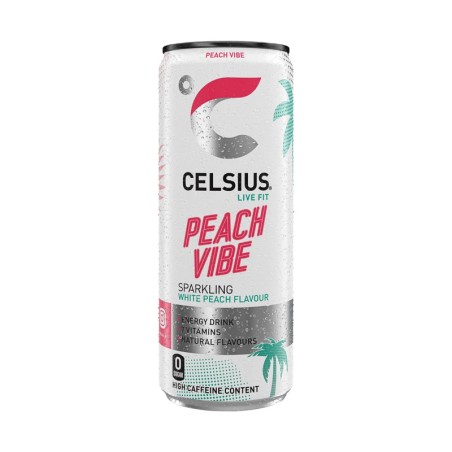 Celsius White Peach Flavour 250 Ml