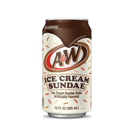 A&W Ice Cream Sundae 355 Ml