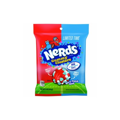 Nerds Gummy Clusters Berry Punch Rush 141 Gr
