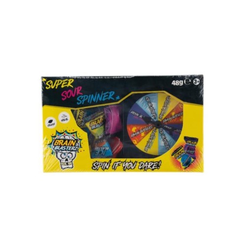 Candies Brain Blasterz Super Sour Spinner 48 Gr
