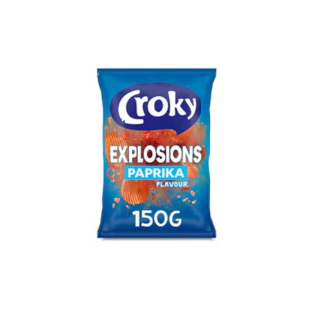 Croky Explosions Paprika 150 Gr