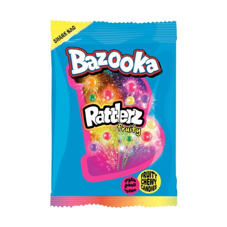 Bazooka Rattlerz Fruity 120 Gr