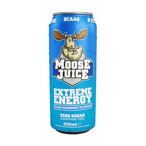 Muscle Moose Juice Energy Blue Raspberry 440 Ml