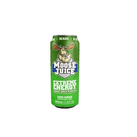 Muscle Moose Juice Energy Green Apple 440 Ml