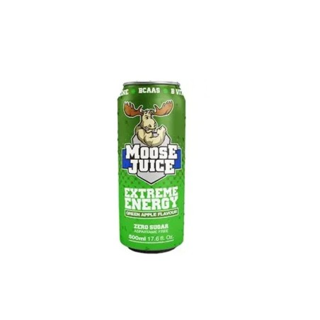 Muscle Moose Juice Energy Green Apple 440 Ml