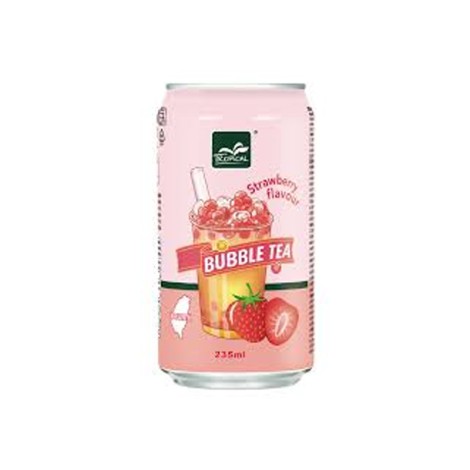 Tropical Bubble Tea Strawberry Flavour 235 Ml