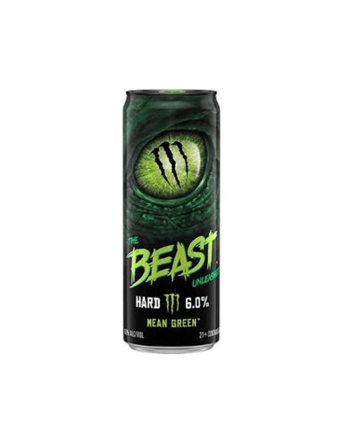 Monster The Beast Mean Green 355 Ml  18+