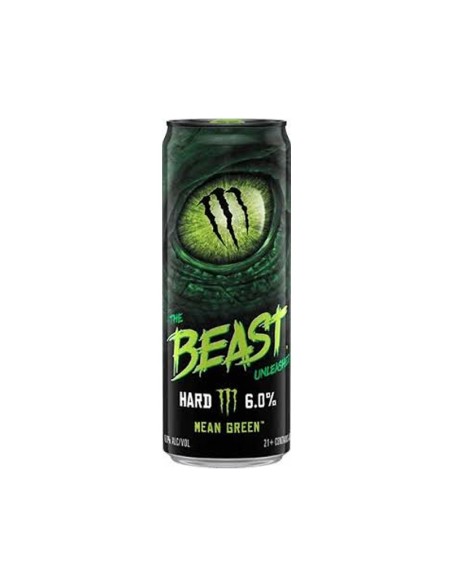 Monster The Beast Mean Green 355 Ml  18+