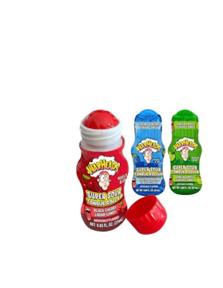 Warheads Super Sour Tongue Rollers 25 Gr