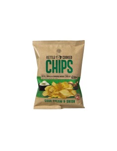 Kettle Cooked Chips Sour Cream & Onion