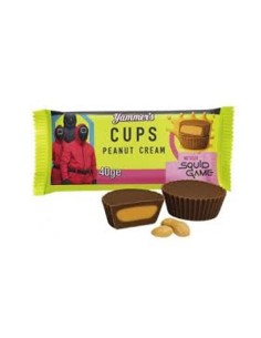 Squid Game Chocolate Cups Peanut Butter 40 Gr