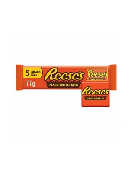 Reese's Peanut Butter Cups Snack Size 5 Pack 77 Gr