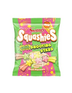 Squashies Sour Shooting Stars 100 Gr