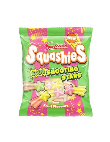 Squashies Sour Shooting Stars 100 Gr