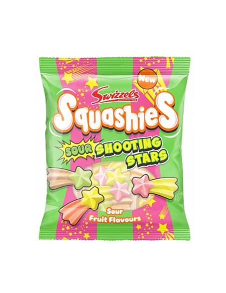Squashies Sour Shooting Stars 100 Gr