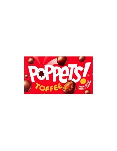 Poppets Milk Choc Coated Chewy Toffee 39 Gr