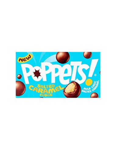 Poppets Milk Choc Coated Salted Caramel Fudge...